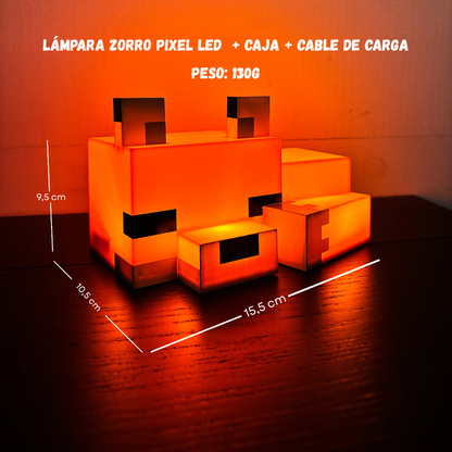 Lámpara Zorro Pixel LED