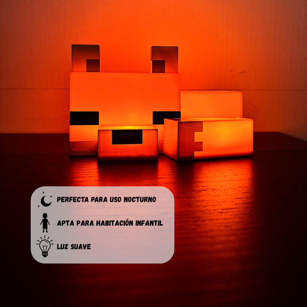 Lámpara Zorro Pixel LED